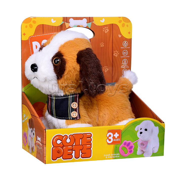 Собака "Бакс" на батарейках, в коробке