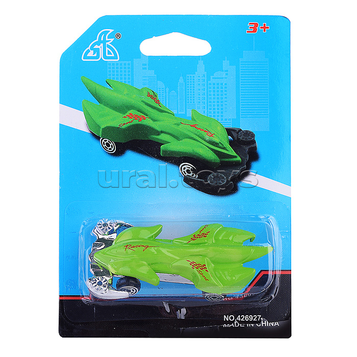 Машина "Скорость" на листе