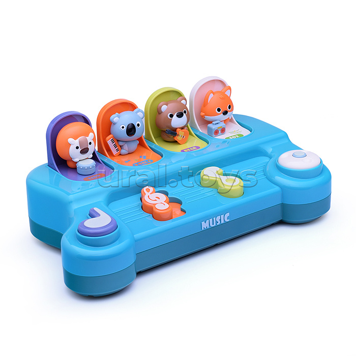 Развивающая игрушка "Зверята-музыканты" в коробке Развивающая игрушка "Зверята-музыканты" в коробке