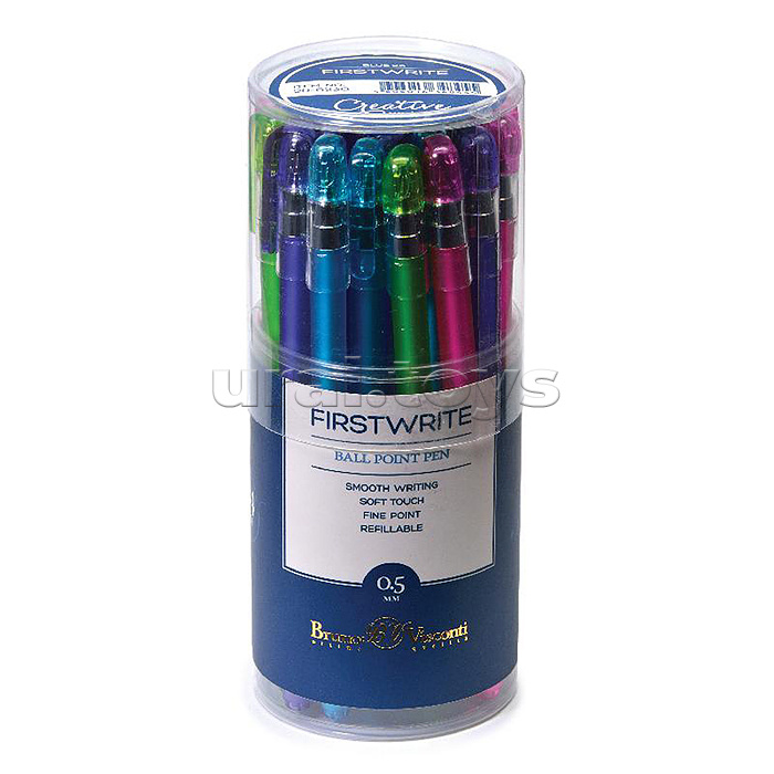 Ручка "FirstWrite. Creative" шариковая 0.5 мм, синяя (3 цвета корпуса) Ручка "FirstWrite. Creative" шариковая 0.5 мм, синяя (3 цвета корпуса)