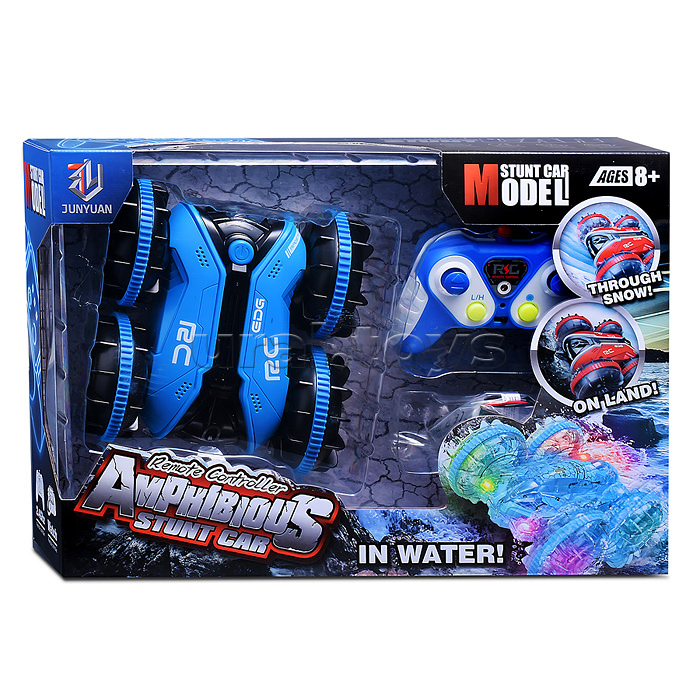 Машина "Амфибия №2" р/у, 27 MHz, в коробке