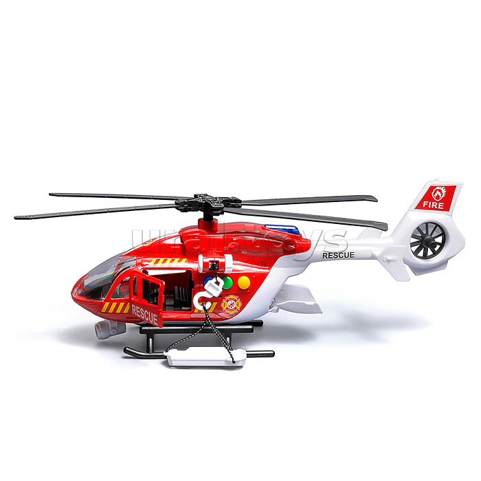 Машина "Спасательный пожарный вертолет" 1:14, в коробке