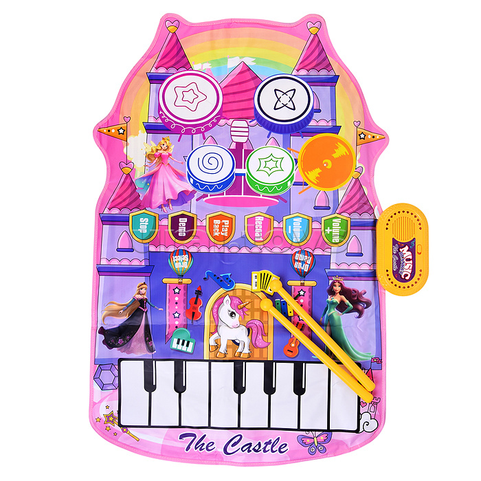 Коврик развивающий "Музыкальный малыш" в коробке