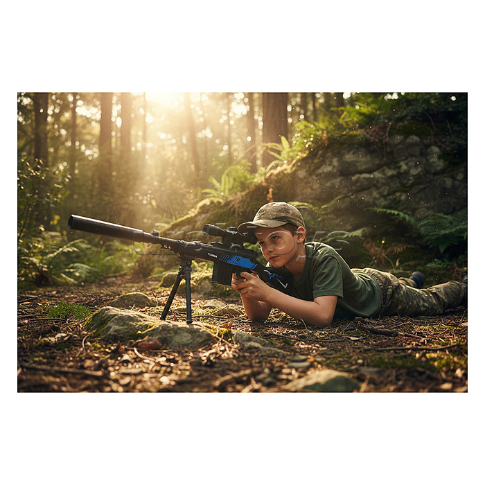 Автомат "Арсенал" (синий) 65 см.