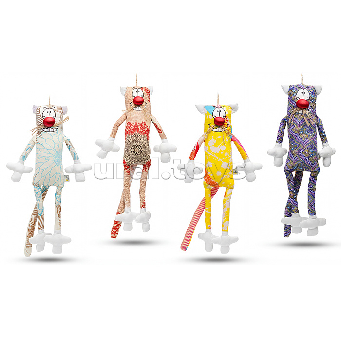 Игрушка мягкая  "Кот Арлекин"