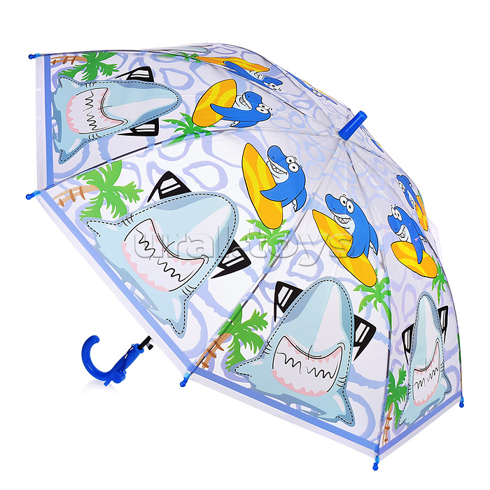 Зонт детский "Акула стайл" 50 см