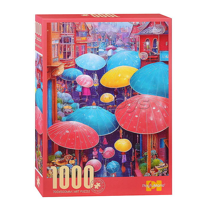Пазлы "Город зонтов" (1000 дет.) в коробке