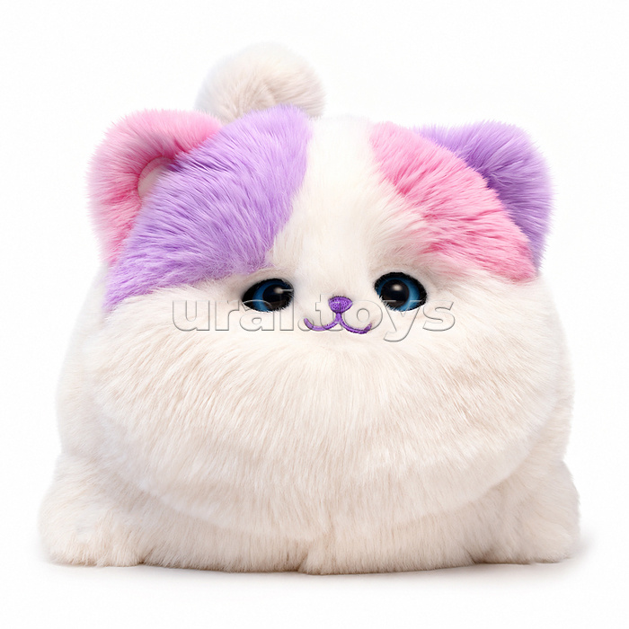 Мягкая игрушка "Кошка-мурлыка" интерактивная, в коробке