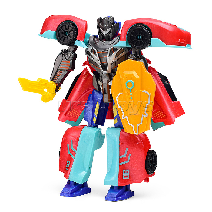 Робот трансформирующийся в спорткар, в коробке