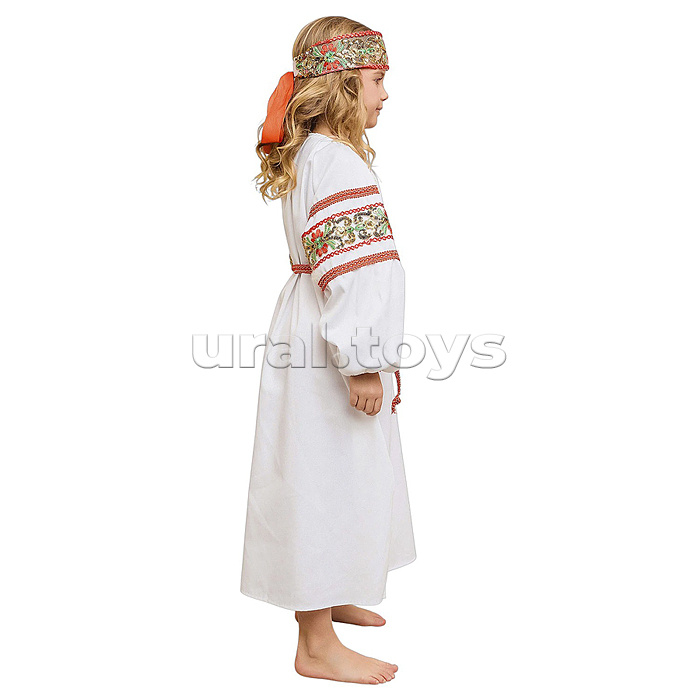 Костюм "Купава" платье-рубашка детская размер 128-64