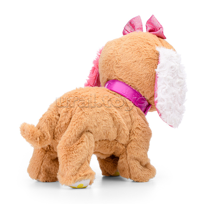 Собака "Боня" (сидит, лежит, ходит, издает звуки) в коробке