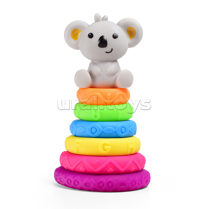 Пирамидка "Милые зверюшки" в сетке