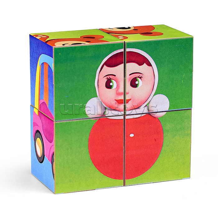 Кубики в картинках 34 "Игрушки"