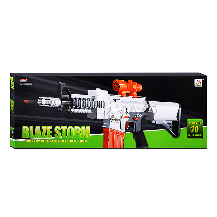 Автомат "Гвардия" с мягкими пулями, в коробке