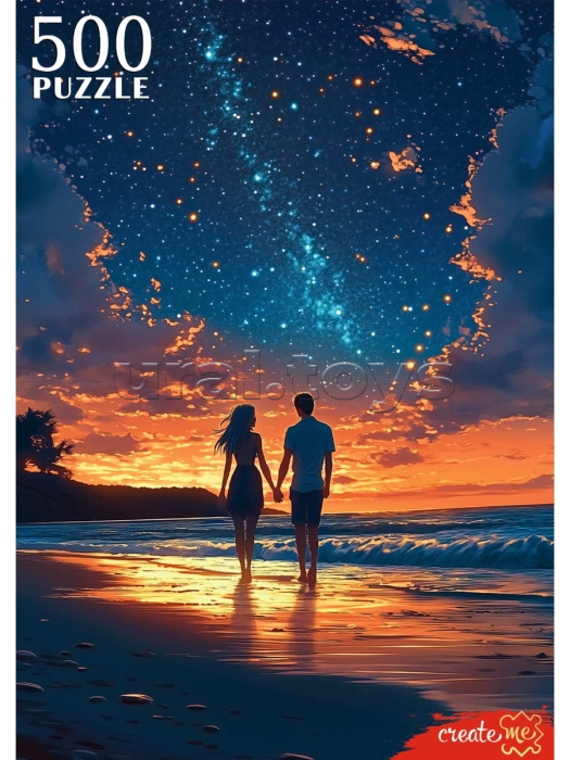 Пазлы 500 "Прогулка по пляжу" Пазлы 500 "Прогулка по пляжу"