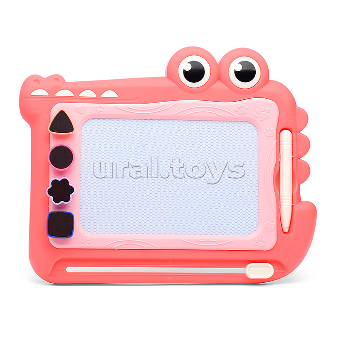 Доска для рисования "Добрый крокодил" в коробке