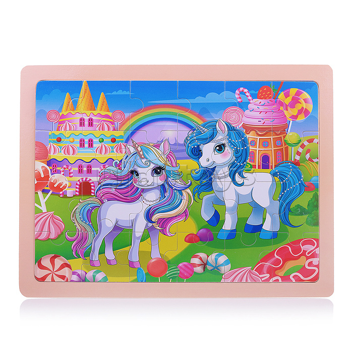 Пазл "Сказочные единороги"