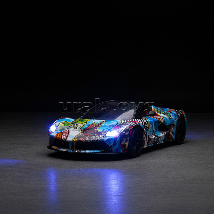 Машина "Спорт Кар 3" р/у, 27 MHz, в коробке