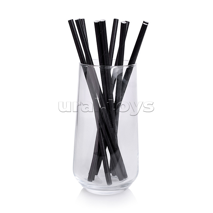 Набор посуды одноразовой "Гламурный кот" трубочки (10 шт)