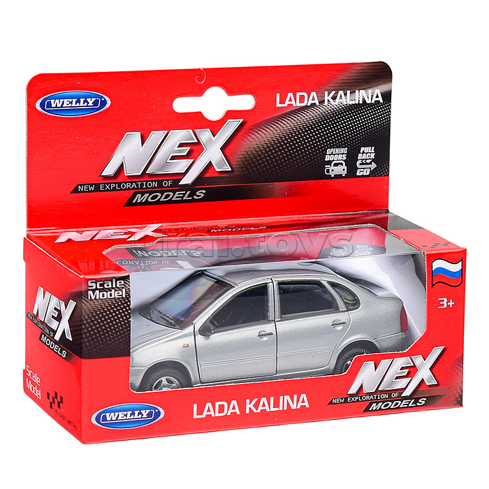 Машинка 1:38, в асс., набор 23RUS