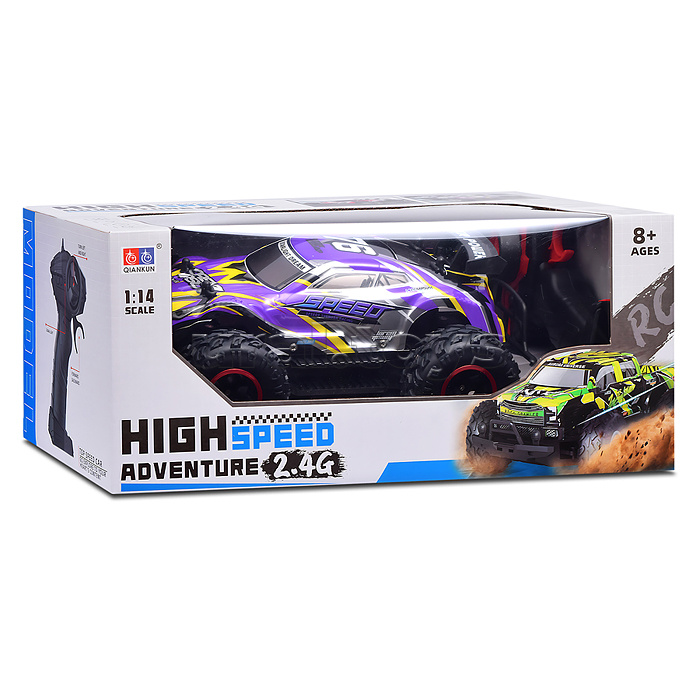 Машина "Громоход" р/у, 27 MHz. (свет, звук) в коробке