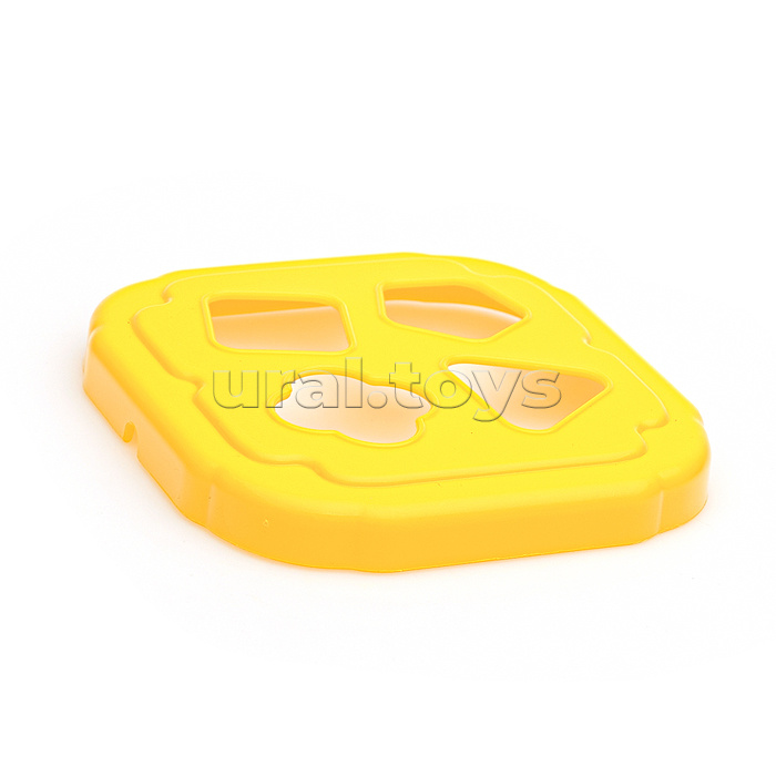 Ведро детское Башня с крышкой и с 4 логическими фигурами Ведро детское Башня с крышкой и с 4 логическими фигурами