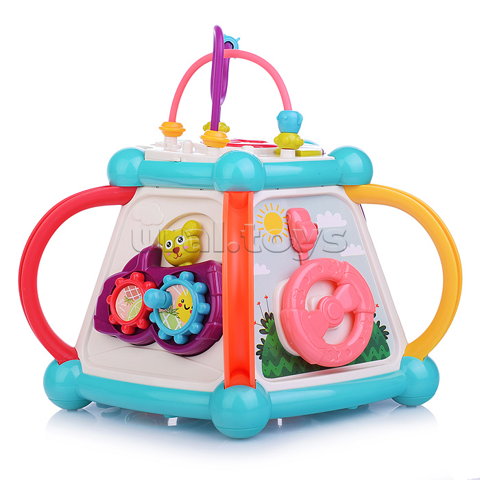 Бизиборд "Кубик" в коробке