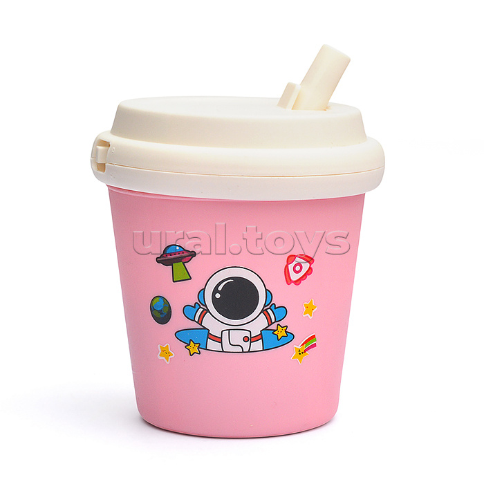 Фонарик-светильник игрушечный "Стакан. Космонавт" в коробке