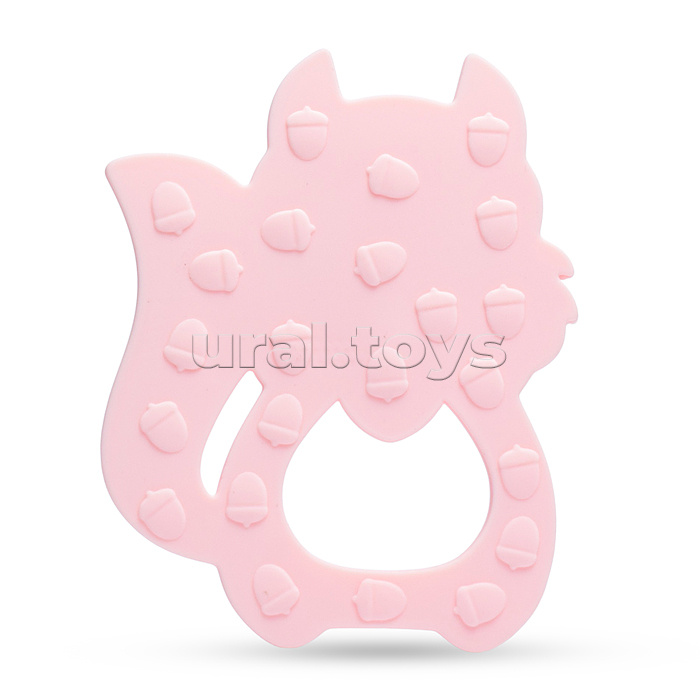 Игрушка -грызунок "Белка с орехом"