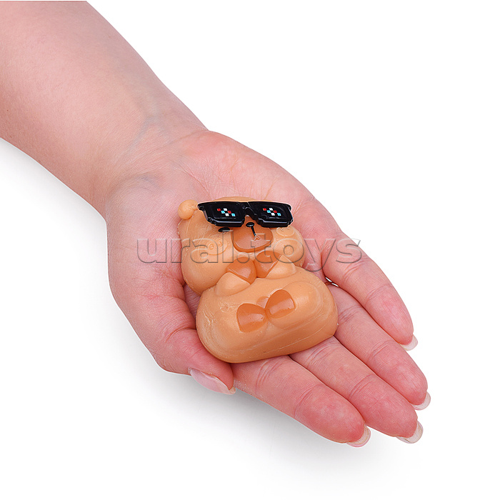 Игрушка -антистресс "Капибара в очках"