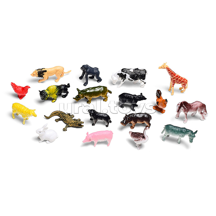 Набор животных "Джунгли зовут" в пакете