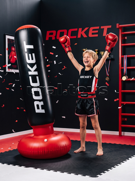 Набор бокс "Rocket" цвет красный/чёрный/белый, в коробке
