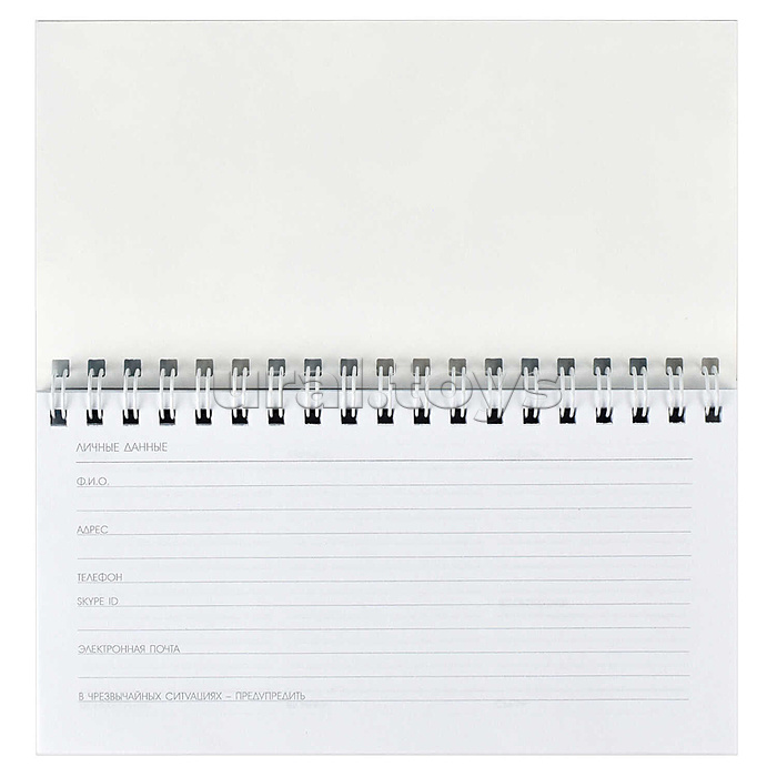 Еженедельник недатированный 64л. "Хвостатая вечеринка" 165х85 мм, мягкий переплёт