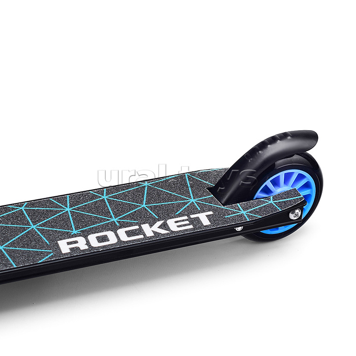 Самокат-снегокат трюковой в коробке (синий)