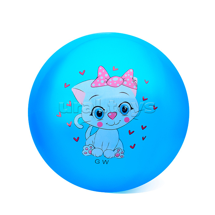 Мяч надувной PVC "Тигренок" 22,5 см., 60 гр. (цвет микс)