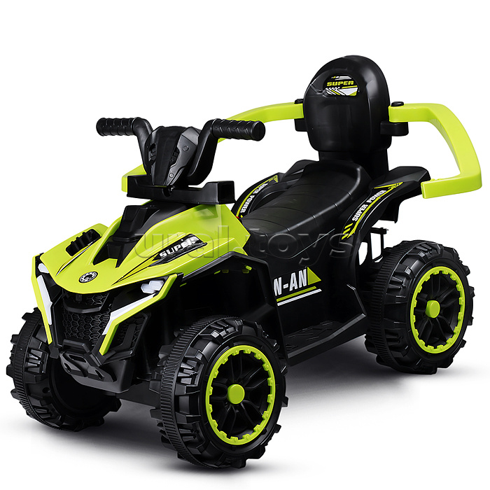 Электромобиль детский "Квадроцикл" (цвет зеленый)