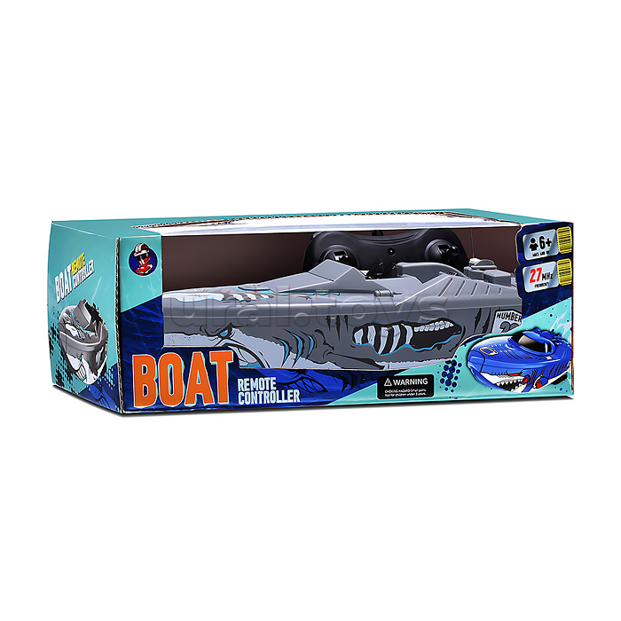 Катер "Акула" р/у, 27MHz, в коробке