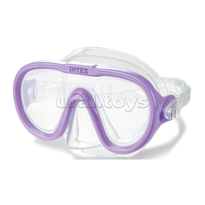 Маска для плавания Sea scan swim, от 8 лет, 55916 INTEX
