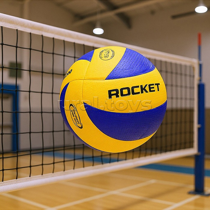 Мяч волейбольный ROCKET размер 5, 260гр PU