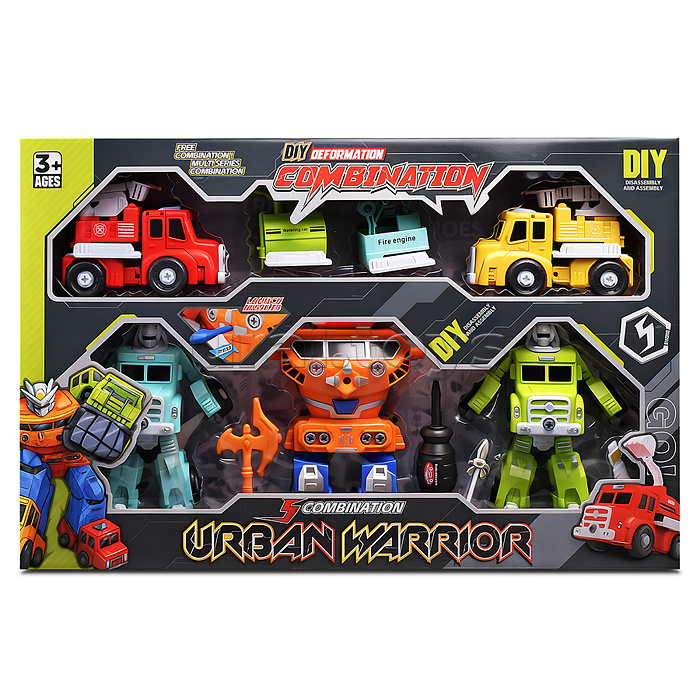 Конструктор "Город Механик" в коробке