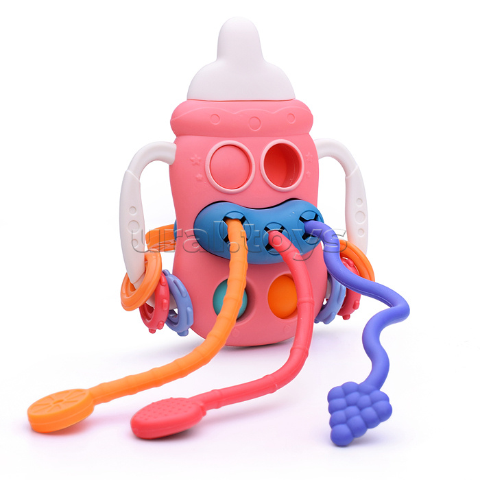 Развивающая игрушка 5 в 1 "Бутылочка" в коробке