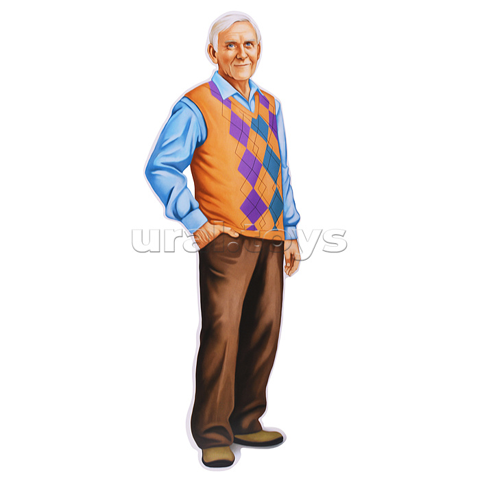 Комплект для оформления интерьера "Семья" 6 фигурных плакатов