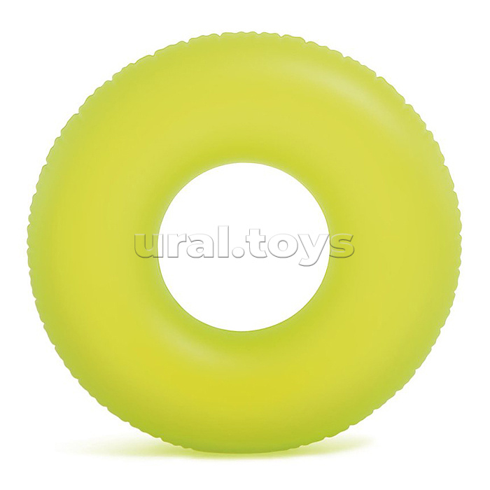 Круг для плавания «Неон», d=91см, от 9 лет, цвета МИКС, 59262NP INTEX