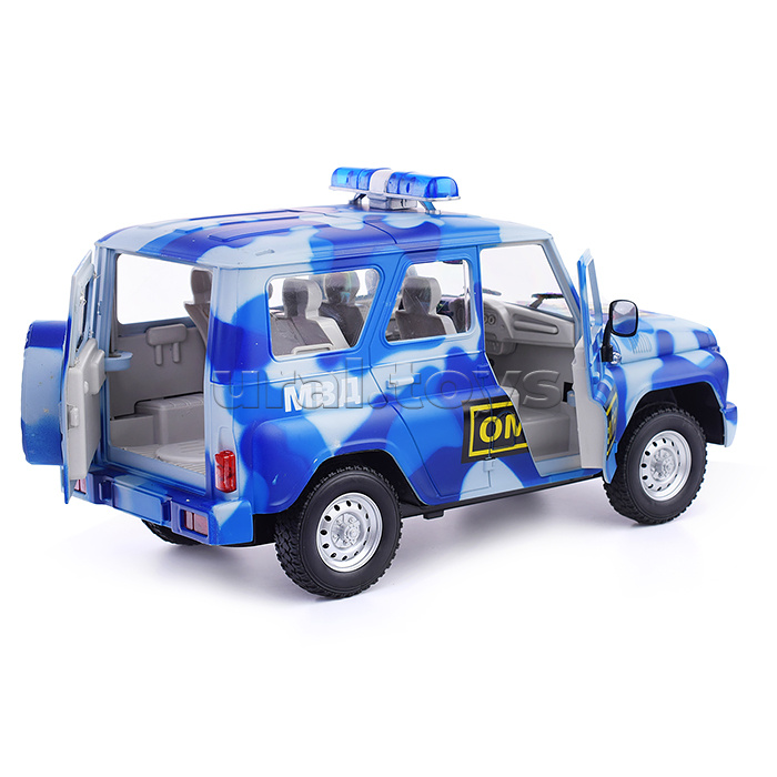 Машина "Внедорожник. ОМОН" в коробке