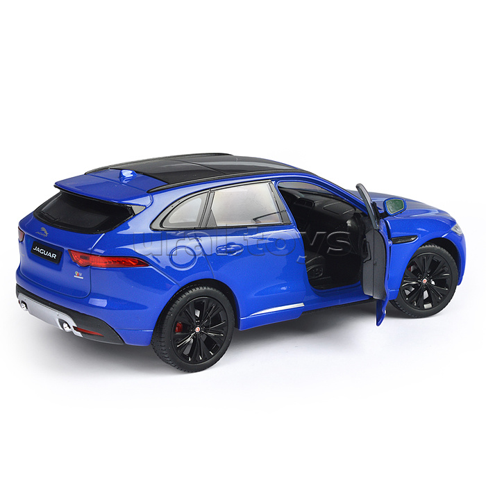 Машинка 1:24 Jaguar F-Pace, синий