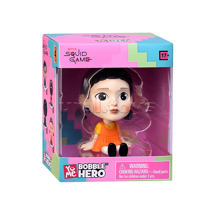 Фигурка с подвижной головой Squid Game, Young Hee