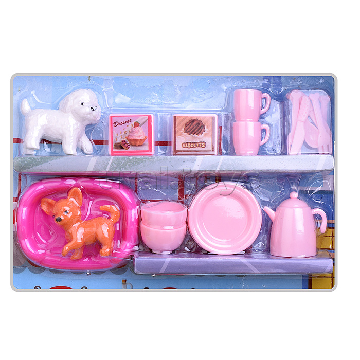 Кукла  "Даша" с аксессуарами, в коробке