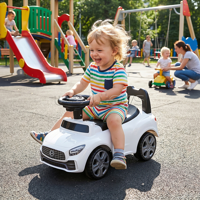 Каталка для детей Rocket R0271 (цвет белый)