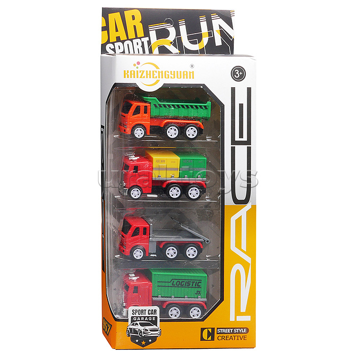 Набор машин "Сталеград", в коробке