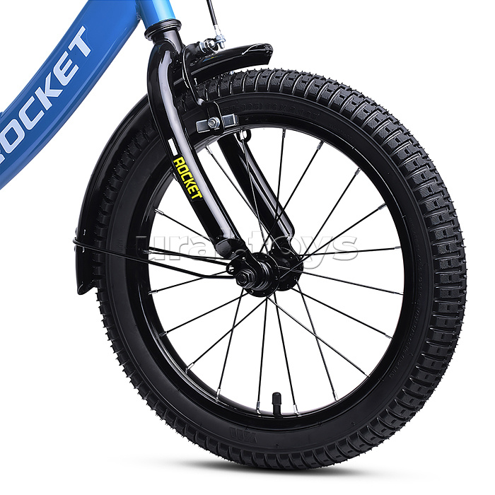 Велосипед 16" Rocket Gem, цвет голубой